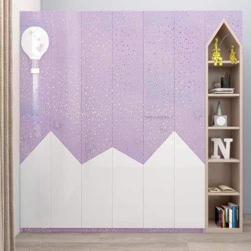 JPK Purple Holographic Star Wallpaper - Image 5