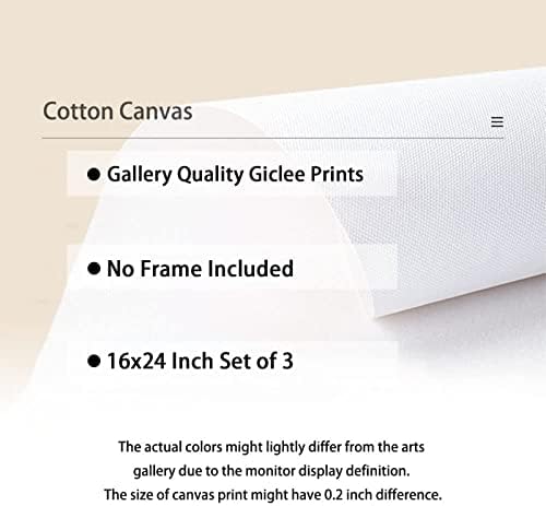 Baccone Beige Abstract Wall Art Set of 3 Neutral Canvas Wall Art Prints Boho - Image 7