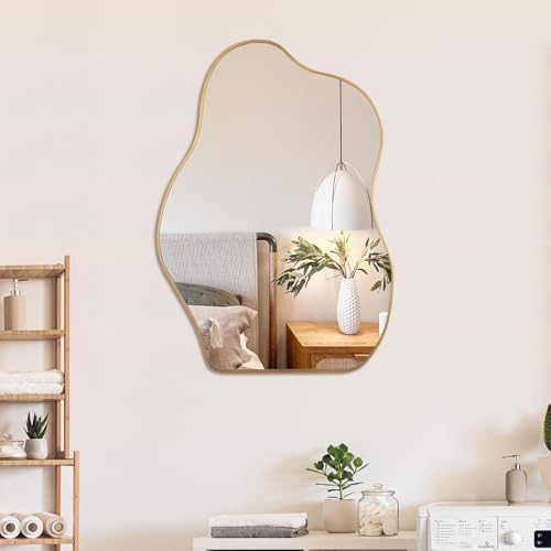 Irregular Asymmetrical Wall Mirror by BOMINICA