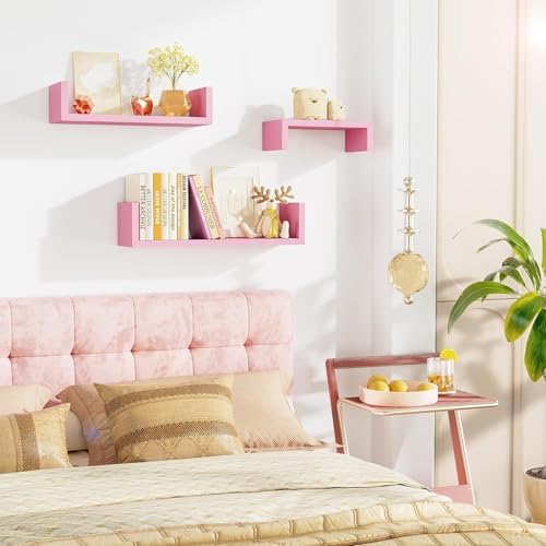 SRIWATANA Pink Floating Shelves - Image 2