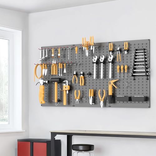 WALMANN Metal Pegboard, Wall Tool Organizer Board - Image 2