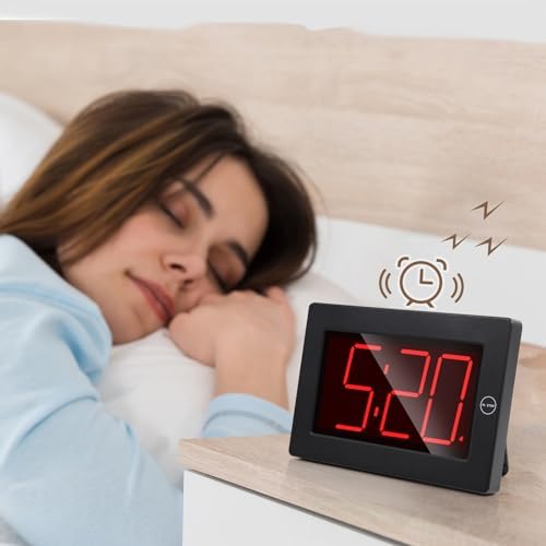 LED Digital Wall Clock Battery Operated - Image 5