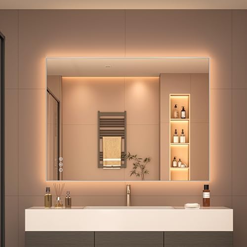 Hasipu 28''x 20'' Bathroom Mirror by Whatssuitableisthebest