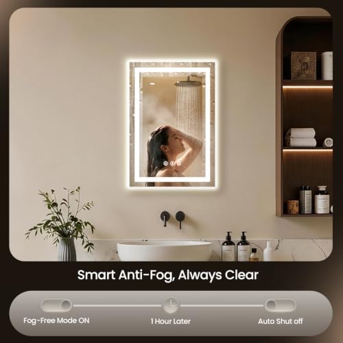 16"x24" LED Bathroom Mirror - Image 2