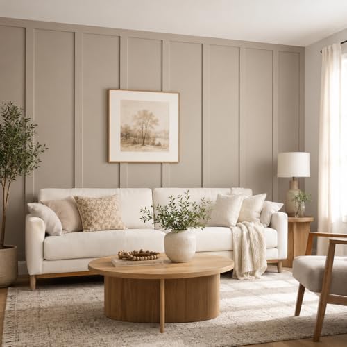 Paulownia Wood Wall Panel Board Batten Panel Kit 9 ft x 6.67 ft - Image 4