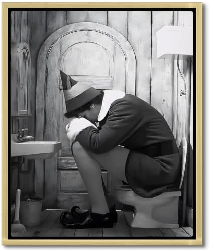 B.B.F MAKE Funny Comedy Movie Framed Canvas Wall Art by BBFMAKE