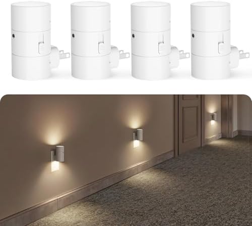 VOLISUN Night Light, Dimmable Led Night Lights Plug into Wall, Amber/3000K/4500K by VOLISUN