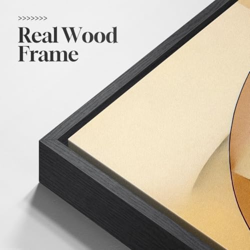 Extra Large Framed Geometric Abstract Wall Art - Image 5