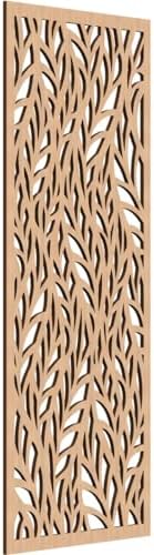Ortonville Decorative Pierced Fretwork Wood Wall Panels, 21 3/8"W x 54 3/8"H x by EkenaMillwork