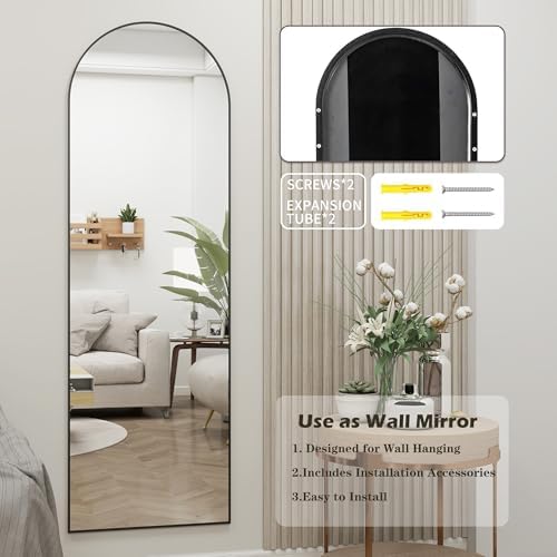 50"x 17" Full Length Door Mirror - Image 4