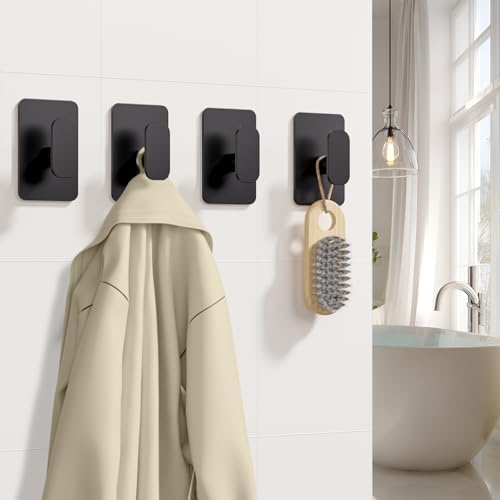 6 Pack Large Heavy Duty Wall Hooks - 26lb Max - Image 2