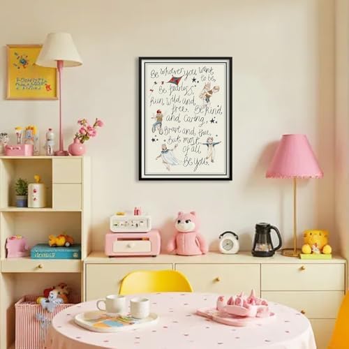 Watercolor Kids Poetry Wall Art Toddler Quotes Positive Affirmations Poster - Image 4
