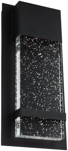 Sunlite LED Wall Sconce, 6.5" Wide, 3000K Warm White, Indoor & Outdoor by Sunlite