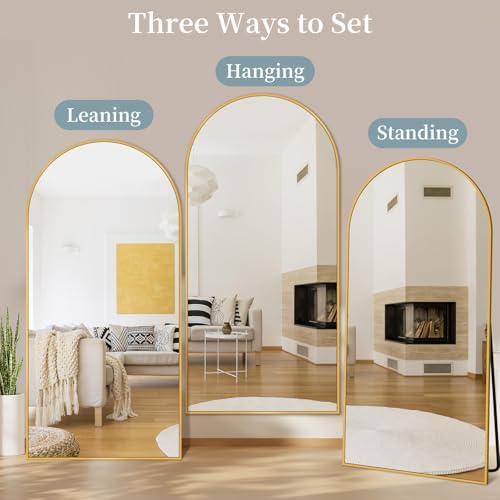 82"x44" Arched Full Length Mirror - Image 6