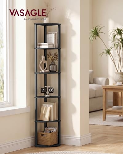 VASAGLE Superfast Toolless Assembly 6-Tier Corner Shelf - Image 2