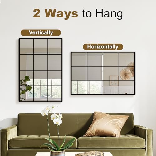 Window Pane Mirror for Wall Decor - Image 4
