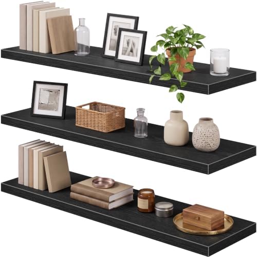 QEEIG 12" Deep Floating Shelves by QEEIG