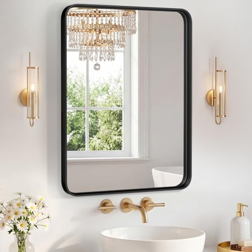 Sweetcrispy Bathroom Mirror 30x24 Inch, Vanity Mirror by Sweetcrispy