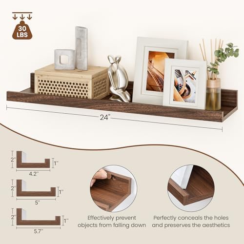 Heimlove 24 Inch Picture Ledge Shelf - Image 3