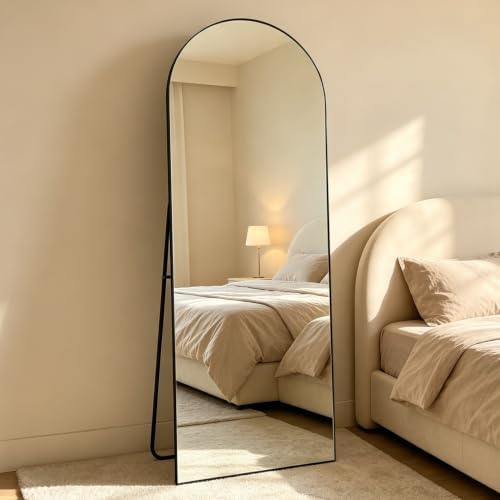 Arched Full Length Mirror, Wall Mounted or Leaning Dressing Mirror, Wall Mirror - Image 3