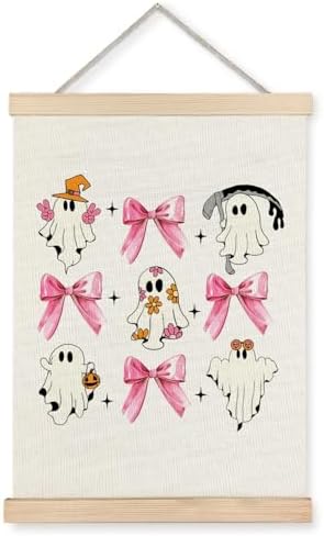 Supwhd Cute Halloween Ghosts Wall Art by Homedecoration