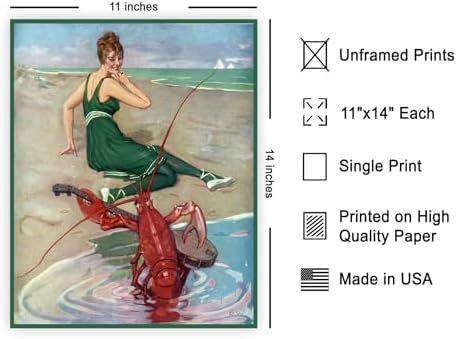 Poster Master Vintage Lobster Serenade Poster - Image 2