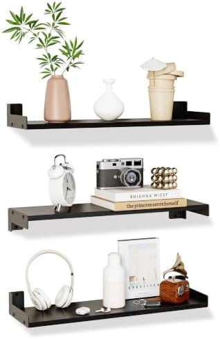 Floating Shelves for Wall, Shelves for Decor Storage by FNBAR