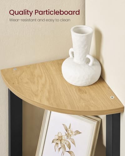 VASAGLE 4-Tier Corner Shelf Stand, Modern Ladder Shelf - Image 5