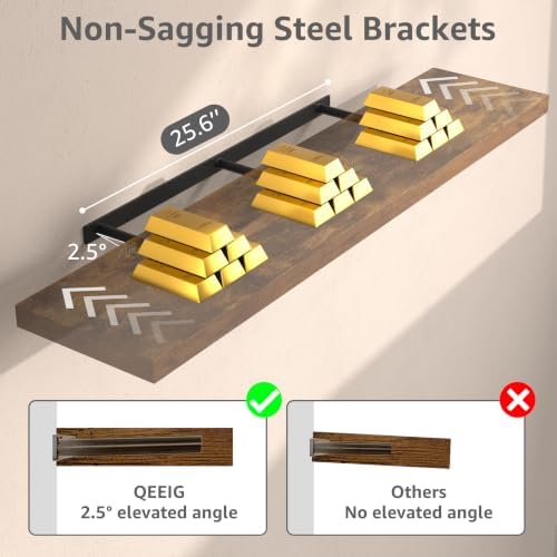 QEEIG 12" Deep Floating Shelves - Image 7
