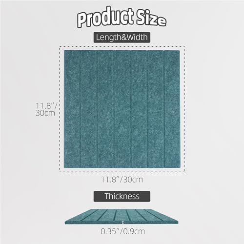 Cork Board Alternative Felt Bulletin Board Tiles-Modular Slat Paneling - Image 3