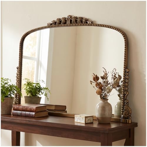 36"X23" Vintage Gold Mirror by Wemily