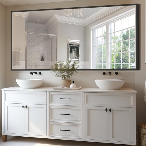 MELOMOIR 81"x41" Oversized Floor Mirror Freestanding, Extra Large Floor Mirror - Image 6