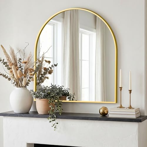 AMOISE Arched Bathroom Mirror for wall - Image 5