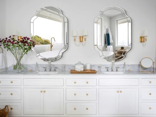 Large Mirror for Wall Decor, Beveled Bathroom Mmirror for Entryway, Dining Room - Image 5