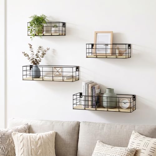 Fixwal Wire Frame Floating Shelves - Image 2