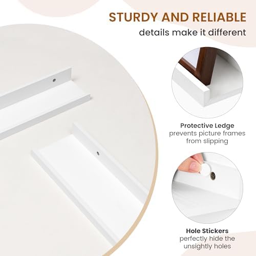 Picture Ledge Shelf, Floating Shelves - Image 4