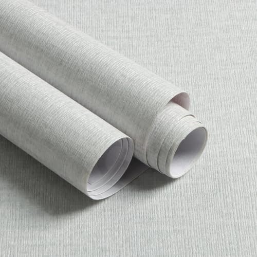 Grasscloth Peel and Stick Wallpaper Textured Contact Paper 15.7inch x 118.1inch by lenify