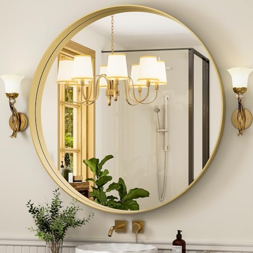 30 Inch Round Bathroom Mirror - Image 2