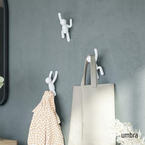 Umbra Buddy Wall Hooks, Decorative Wall Mount Coat Hooks - Image 2