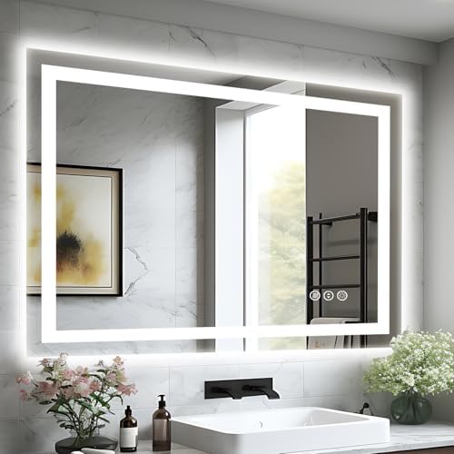 EchosLife 44"x36" LED Light Mirror by EchosLife