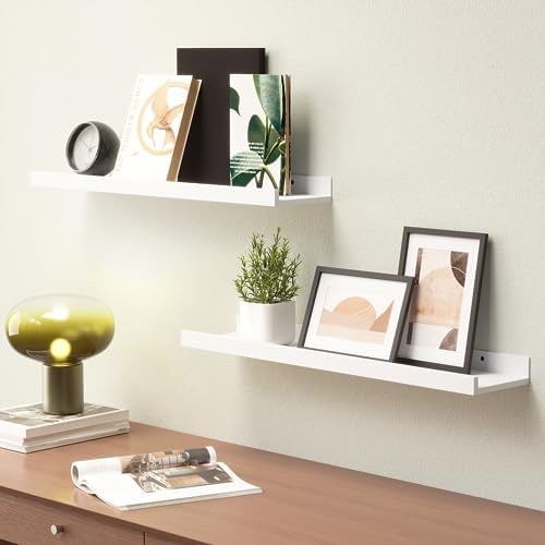 Boswillon Floating Shelves Set of 2, Long Wall Shelf - Image 6