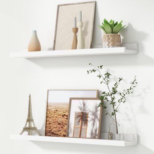 Picture Ledge Shelf, Floating Shelves by FLYJOE