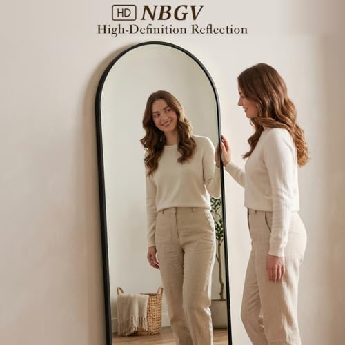 70"x27" Floor Mirror Full Length, Arched Full Length Mirror - Image 3
