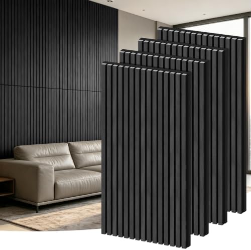 RITOLLO 4 Pack Wood Panels for Wall, 47.2"×23.6" Wood Slat Acoustic Panels for by Ritollo