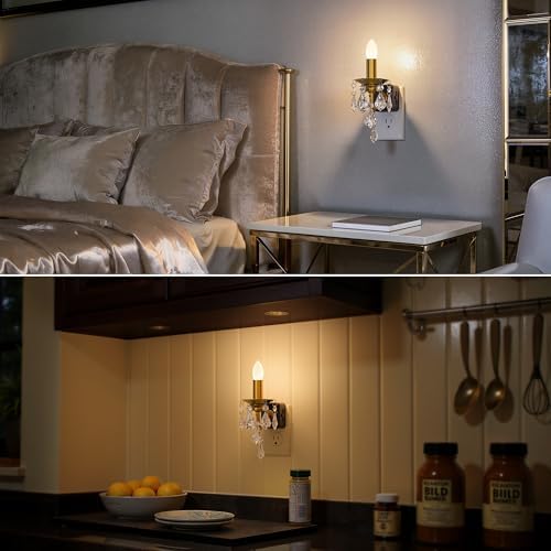 Briignite Chandelier Night Lights Plug into Wall 2 Pack - Image 6