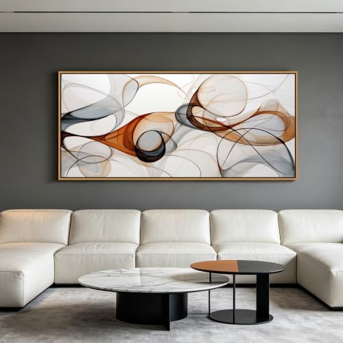KLAKLA Framed Large Abstract Wall Art by KLAKLA