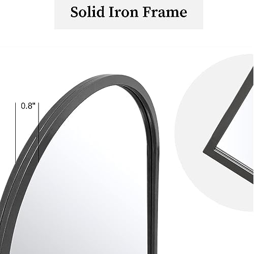 Dewfig Arched Wall Mirror - Image 6