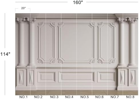 Elegant 3D Classic Wall Pillar Panel Peel Stick Wallpaper - Image 5