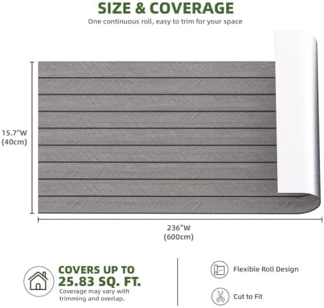 Elvone Peel and Stick PVC Slat Wood Wall Panel - Image 2