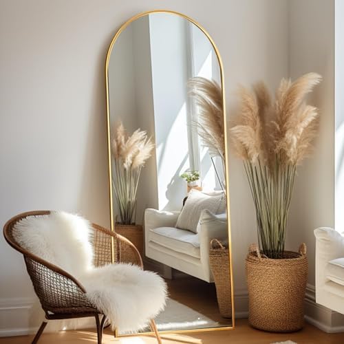 Prywot Arched Full Length Mirror Free Standing by Prywot